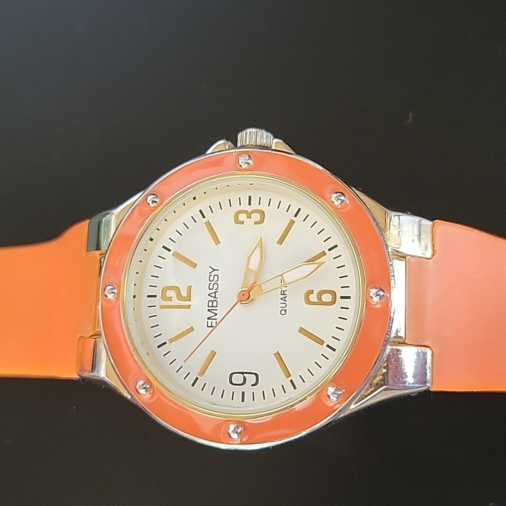 Ladies Orange Watch - Picture 2 of 4